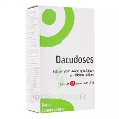Dacudoses Solution Pour Lavement Ophtalmologique 24unid/10ml à Mérignac