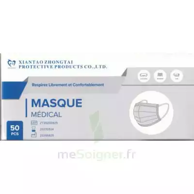 Masques Chirurgicaux Adultes B/50 à Mérignac