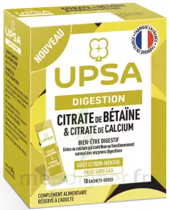Upsa Citrate De Bétaïne & Citrate De Calcium Poudre 10 Sachets à Mérignac